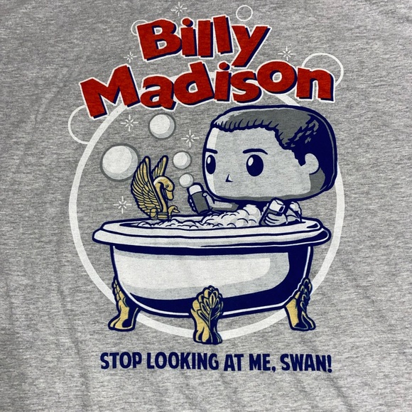 FUNKO Billy Madison Grey Limited Edition Tee - Picture 4 of 4